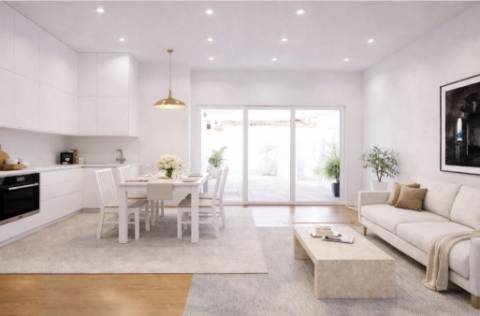 Apartamento Único T1 com terraço e com Vista para a Ria Formosa em Vila Real de Santo António