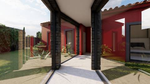 Fantástico terreno para construção em Loulé - Projeto Aprovado