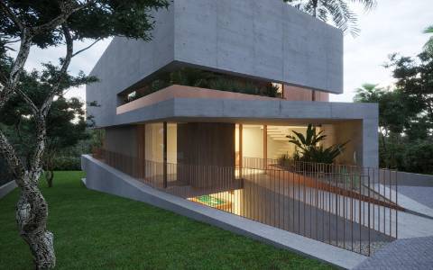 Nova moradia Isolada V6 em construção - Vale formoso