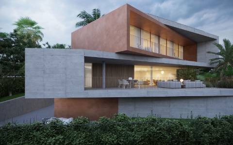 Nova moradia Isolada V6 em construção - Vale formoso