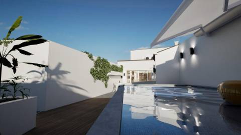 Casa geminada V5 em renovação - Armação de pera