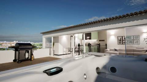 Casa geminada V5 em renovação - Armação de pera
