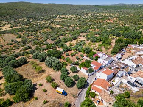 Terreno rústico em Salir - Projeto para moradia em estrutura metálica leve