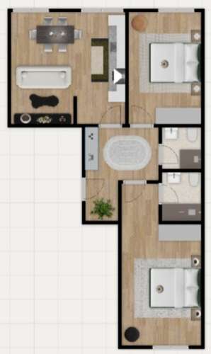 Apartamento T2 à Venda na Rua Dr. João de Barros, Benfica