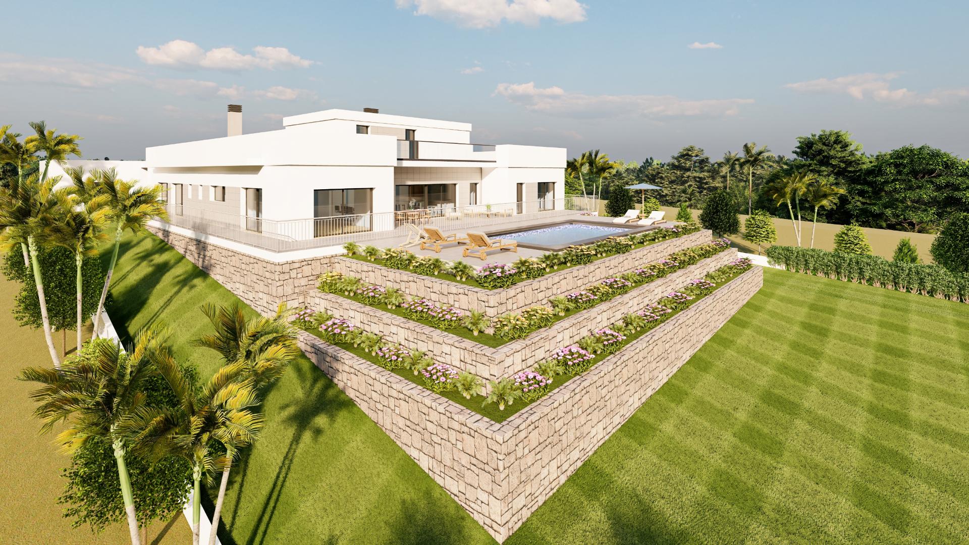 Terreno com Projeto Aprovado para Moradia de Luxo