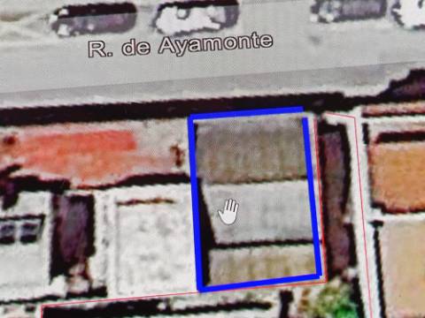 ARMAZEM - COM POSSIBILIDADES DE CONSTRUIR MORADIA OU PREDIO - CENTRO DE VILA REAL DE SANTO ANTONIO - ALGARVE