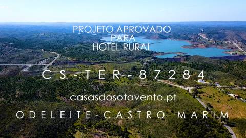 Terreno com Projeto Previamente Aprovado para Hotel Rural de 3 Estrelas - Oportunidade junto à Barragem de Odeleite