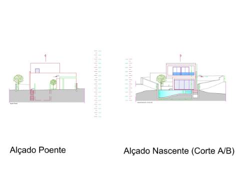 Moradia moderna de excelência T3 isolada com piscina e vistas deslumbrantes.