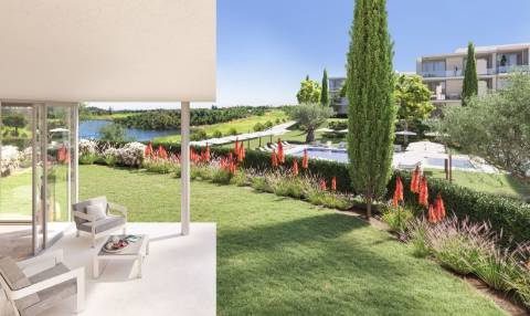 Apartamento T2 com terraço 43.02,33m2 sito no Golf Monte Rei
