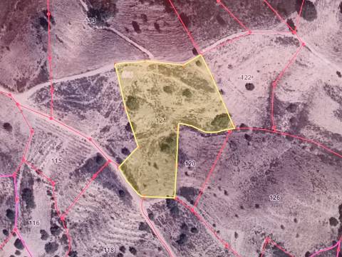 TERRENO RUSTICO COM 8.280 M2 - PRÓXIMO DO MAGOITO EM ODELEITE - CASTRO MARIM - ALGARVE
