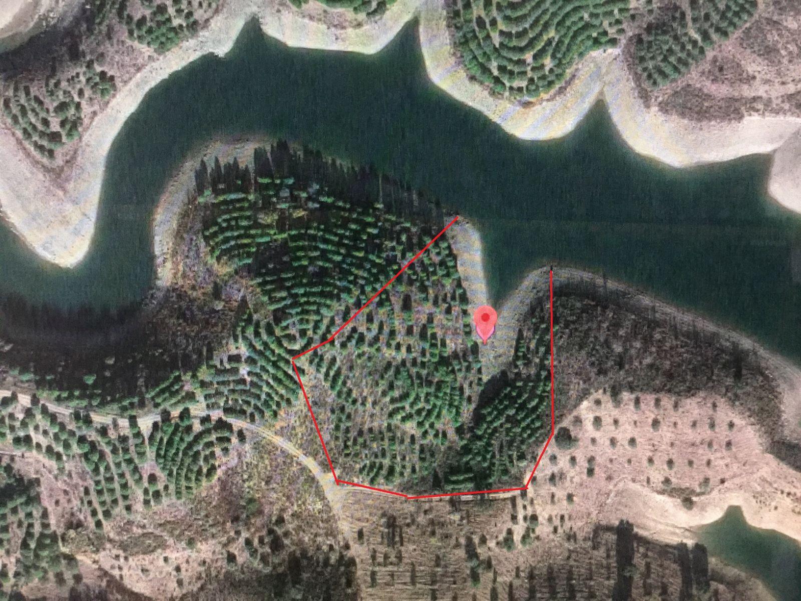 TERRENO RÚSTICO COM 10.480 M2 JUNTO A BARRAGEM DO BELICHE - ALCARIAS - AZINHAL - ALGARVE