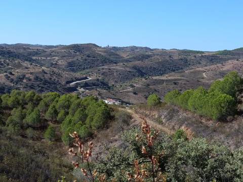 TERRENO COM 83.240 M2 - JUNTO A RIBEIRA DE ODELEITE - POSSIBILIDADE DE CONSTRUÇÃO HABITAÇÃO E TURISMO EM GALAXES - VAQUEIROS - ALCOUTIM
