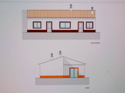 MORADIA T3 - COM SUITE - COM PROJECTO APROVADO - RECONSTRUIR - ALCARIAS GRANDES - CASTRO MARIM - ALGARVE