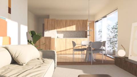 Apartamento T3 Duplex NOVO EM CONSTRUÇÃO