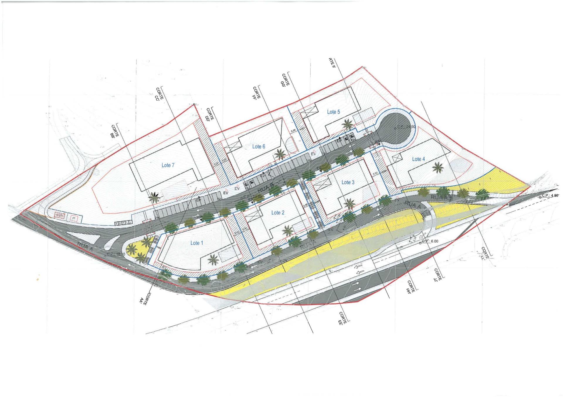 Lote de Terreno Urbano para Construção de Prédio em Lagos