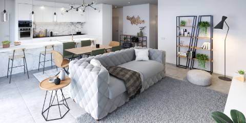 Apartamento T3 Novo com Piscina e garagem em empreendimento Sofisticado e elegante!