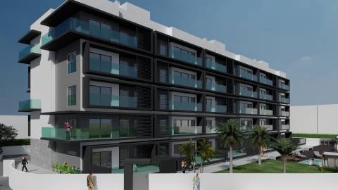 Apartamento T3 Novo com Piscina e garagem em empreendimento Sofisticado e elegante!