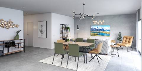 Apartamento T3 Novo com Piscina e garagem em empreendimento Sofisticado e elegante!