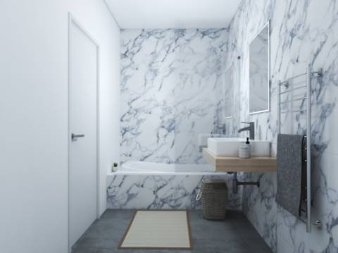 Apartamento T3 Novo com Piscina e garagem em empreendimento Sofisticado e elegante!