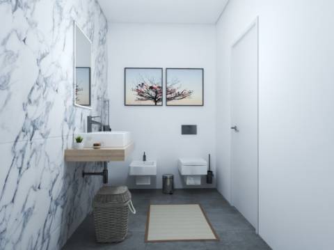 Apartamento T3 Novo com Piscina e garagem em empreendimento Sofisticado e elegante!