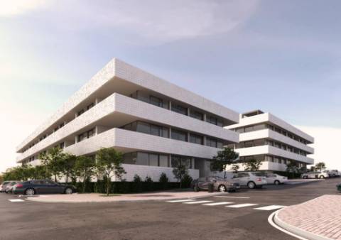 Apartamento T1 com 93 m2, varandas de 17m2 e terraço de 8,20m2