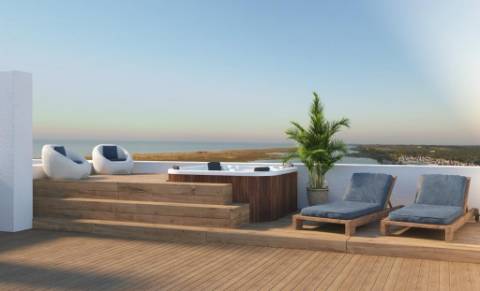 Penthouse T2 com rooftop de 74m2 e Varandas no Novo Empreendimento Varandas de Cabanas