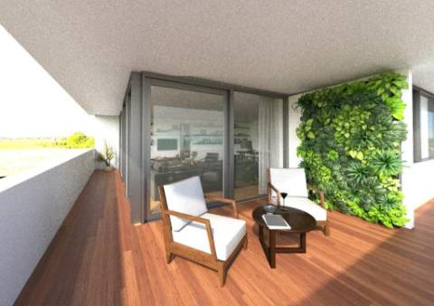 Apartamento T3 com Terraço e Varandas no Novo Empreendimento Varandas de Cabanas