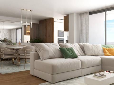 Apartamento T2 com Terraço e Varandas no Novo Empreendimento Varandas de Cabanas