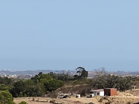 TERRENO COM 7.280 M2 - COM TERRAÇO - VISTA MAR - PRÓXIMO A CORTE DO GAGO - CASTRO MARIM - ALGARVE