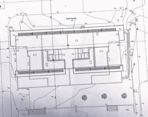 Lote para prédio com projeto aprovado - 20 apartamentos - Olhão