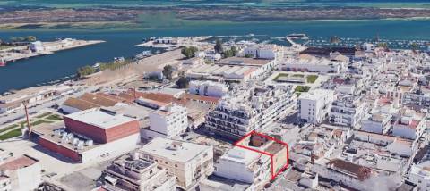 Terreno para construção - área de reabilitação urbana - Baixa de Olhão - zona Ribeirinha
