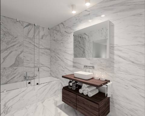 Apartamento T2 com 182,22 m2, inserido num novo empreendimento exclusivo