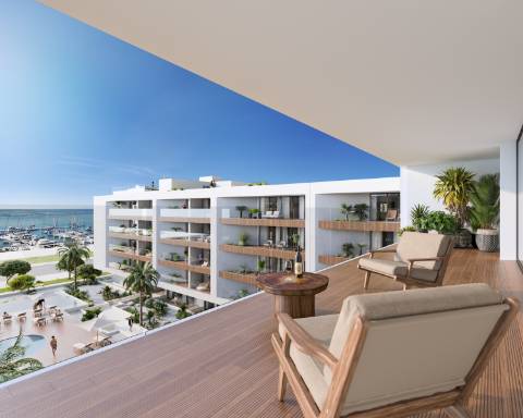 Apartamento T2 com 182,22 m2, inserido num novo empreendimento exclusivo