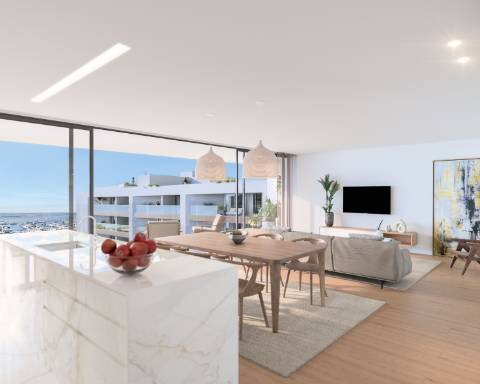 Apartamento T2 com 143,50 m2, inserido num novo empreendimento exclusivo