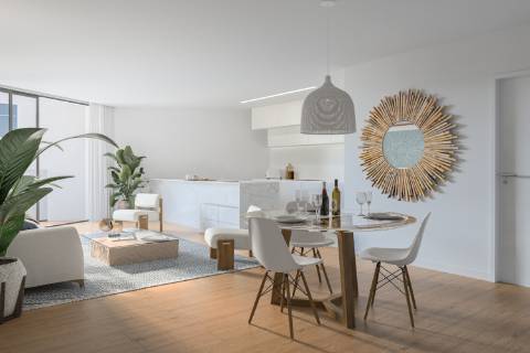 Apartamento T2 com 151,50 m2, inserido num novo empreendimento exclusivo