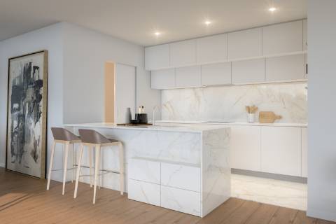 Apartamento T2 com 151,50 m2, inserido num novo empreendimento exclusivo