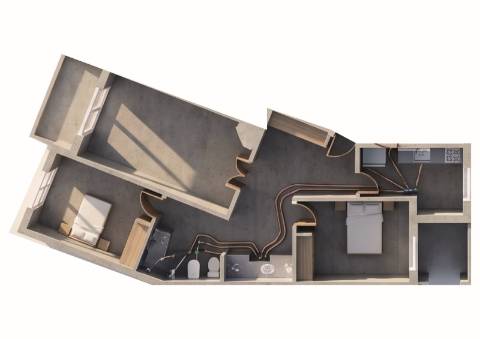 Apartamento T2 em Altura