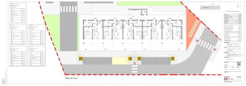 Terreno com 2660m² com PIP aprovado para construção de 15 Apartamentos situada no centro de Altura