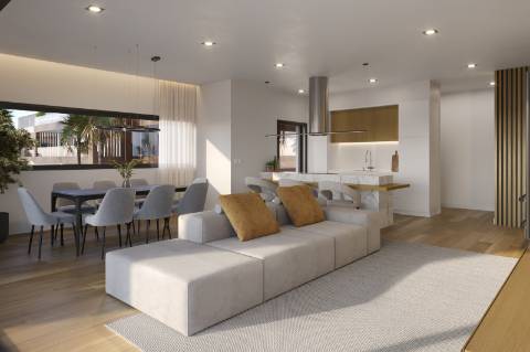Apartamento T3, r/c, em empreendimento de luxo com piscina, SPA, jardim e ginásio em Tavira