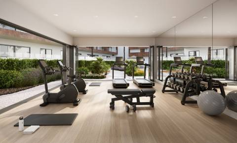 Apartamento T3, r/c, em empreendimento de luxo com piscina, SPA, jardim e ginásio em Tavira