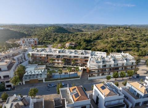 Apartamento T3, r/c, em empreendimento de luxo com piscina, SPA, jardim e ginásio em Tavira