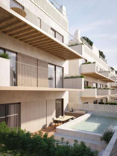 Apartamento T2 com terraço privativo - em Construção - Fuseta - Olhão