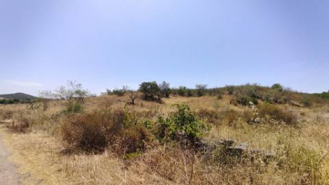 TERRENO COM 7.640 M2 JUNTO A ENTRADA DA ALDEIA DE CORTES PEREIRA - ALCOUTIM - ALGARVE