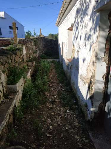 MORADIAS - TRÊS PREDIOS URBANOS PARA HABITAÇÃO - COM PROJECTO APROVADO - PARA RECONSTRUIR - ALCARIAS GRANDES - CASTRO MARIM - ALGARVE
