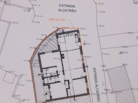 MORADIAS - TRÊS PREDIOS URBANOS PARA HABITAÇÃO - COM PROJECTO APROVADO - PARA RECONSTRUIR - ALCARIAS GRANDES - CASTRO MARIM - ALGARVE