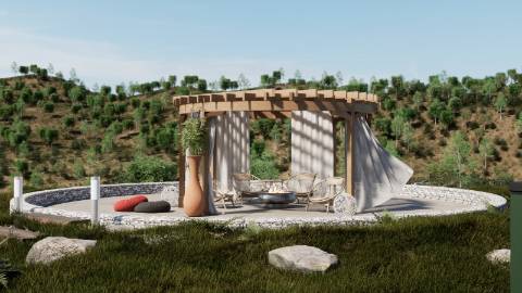 MORADIA ISOLADA COM 18.240 M2 DE TERRENO COM ÁRMAZEM PARA RECONSTRUIR - BELICHE - CASTRO MARIM - ALGARVE