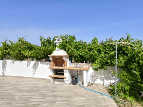 MORADIA COM PISCINA - COM TERRENO DE 19.860 M² - VISTA MAR - COM FURO - SISTEMA DE REGA - EM SÃO BARTOLOMEU - A POUCOS MINUTOS DA PRAIA VERDE - CASTRO MARIM - ALGARVE