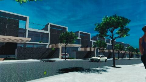 Nova Construção Moradia T3 com Piscina, estacionamento e Cave nas Gambelas em Faro.