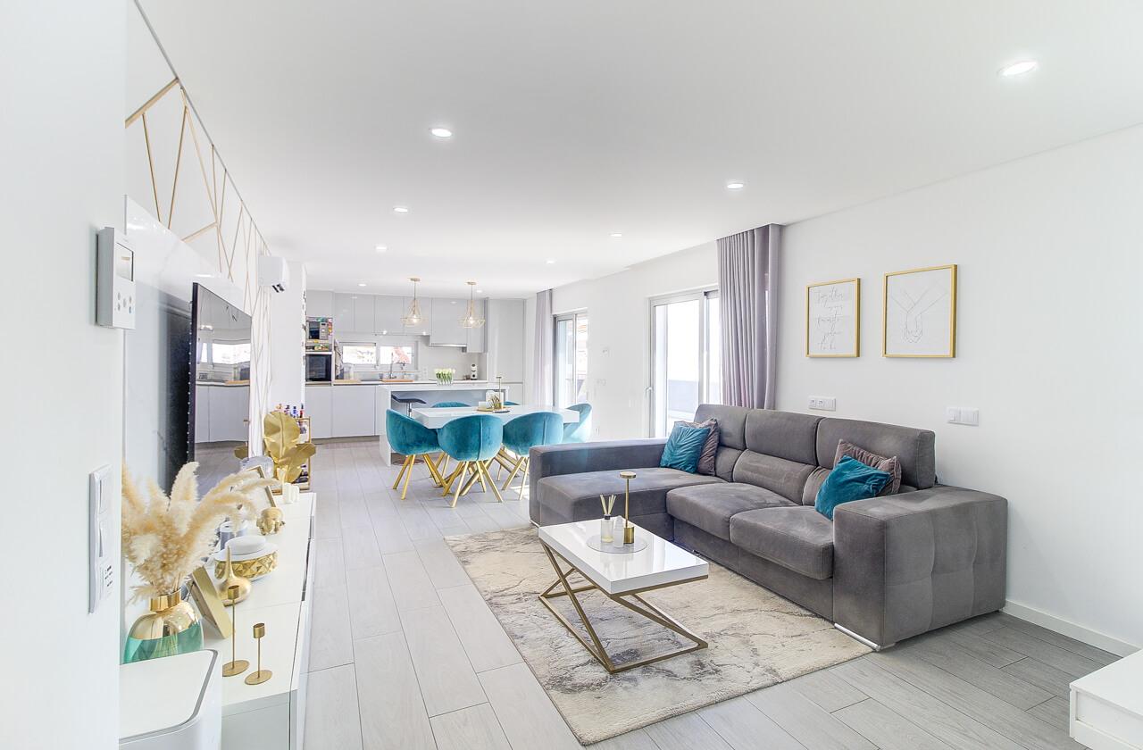 T0+3 Duplex Exclusivo com Mais de 76 m² de Terraços | Centro de Vila Real de Santo António