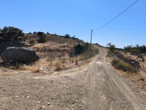 TERRENO COM 15360 M2 - COM ÁGUA E LUZ JA INSTALOS E A FUNCIONAR - FURO - TANQUE DE REGA - VEDAÇÃO - VINHA - VALE PEREIRO - MONTINHO - CASTRO MARIM - ALGARVE